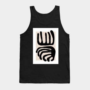 Abstract Botanical Tank Top